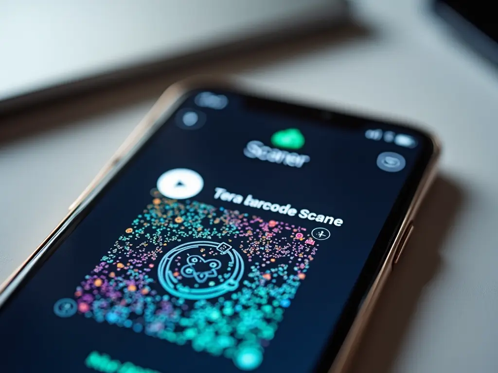 Smartphone with Tera Scanner App